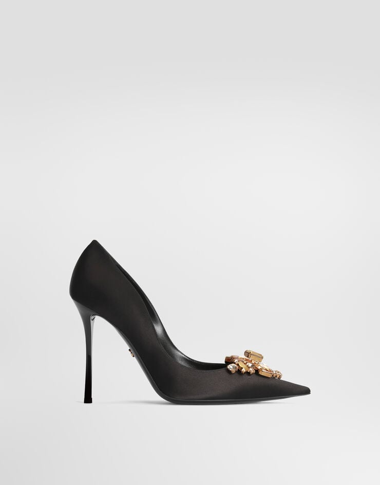 Dolce & Gabbana Satin pumps Black CD2012A7630