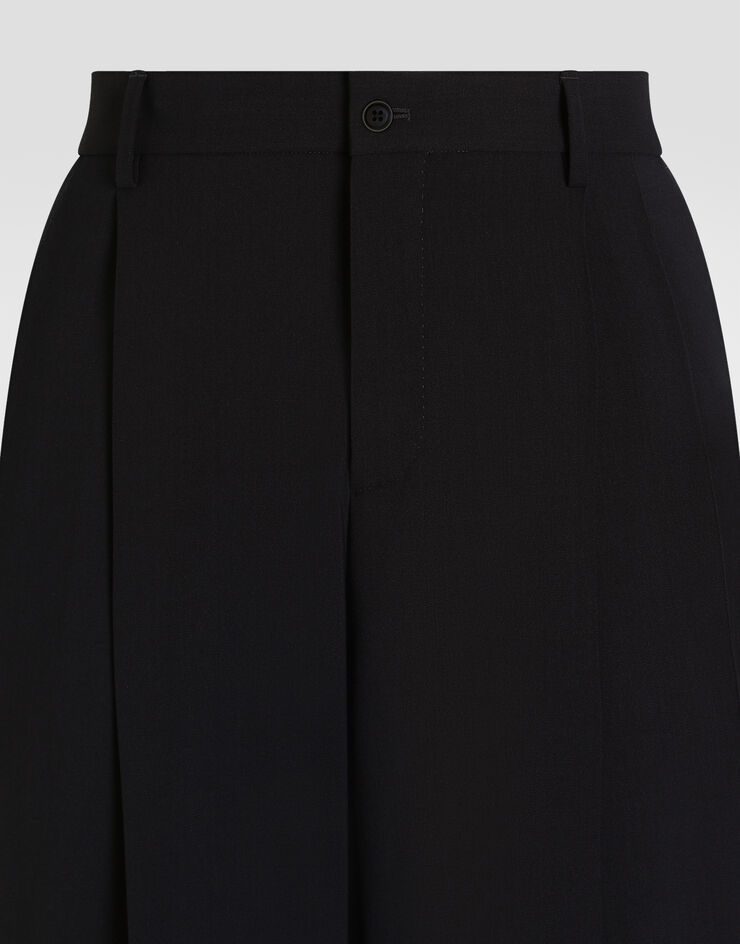 Dolce & Gabbana Pantalones en lana Dolce & Gabbana Pantalones en lana Blue GP10DTFUBG3