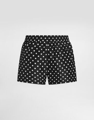 Dolce & Gabbana Polka dot-print swim boxer shorts Multicolor M4F60TFSSLL