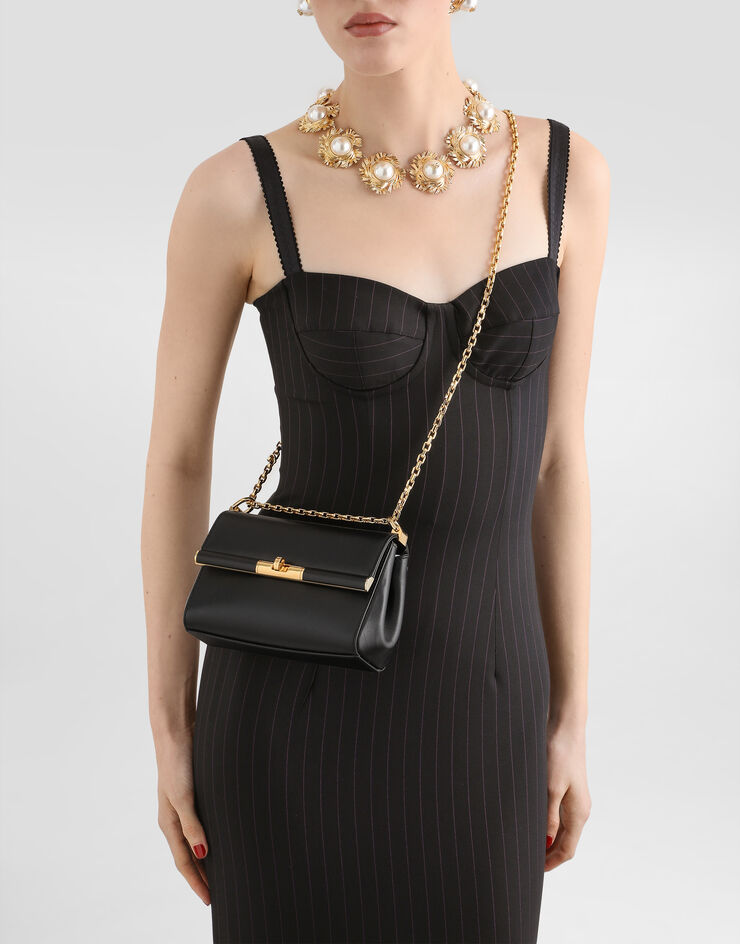 Dolce & Gabbana Bolso City Mini Marlene Negro BB7766A3G19