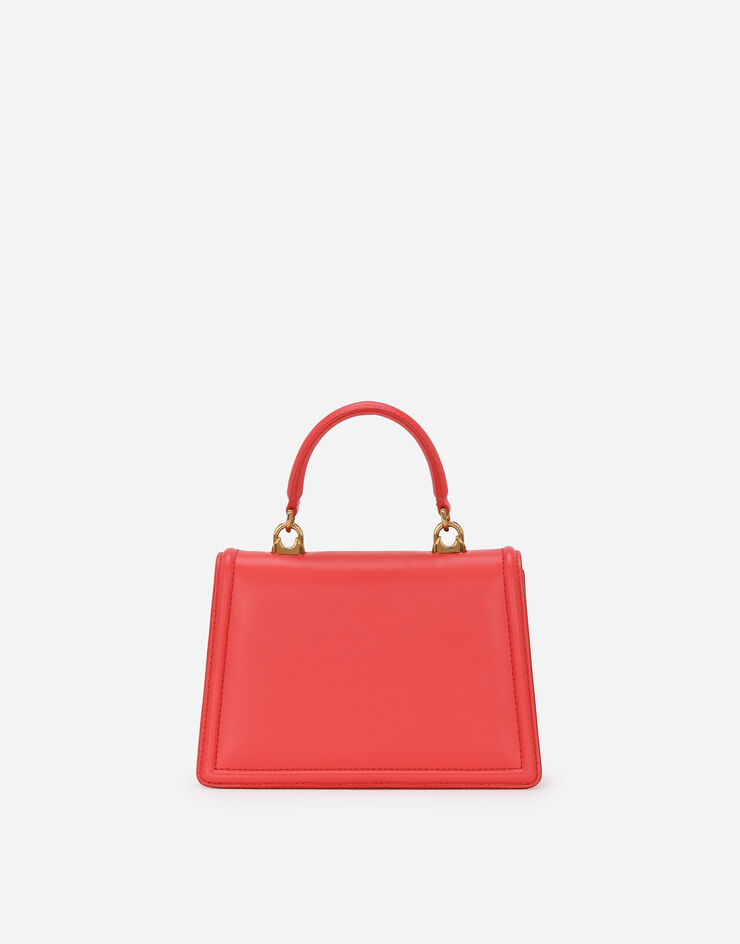 Dolce & Gabbana حقيبة ديفوشن صغيرة بمقبض علوي برتقالي BB6711AV893