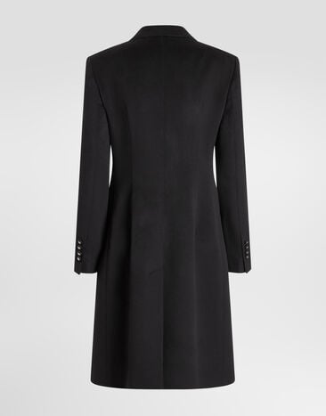 Dolce & Gabbana Dolce double-breasted wool coat Dolce & Gabbana Dolce double-breasted wool coat Black F0N87THU2CA