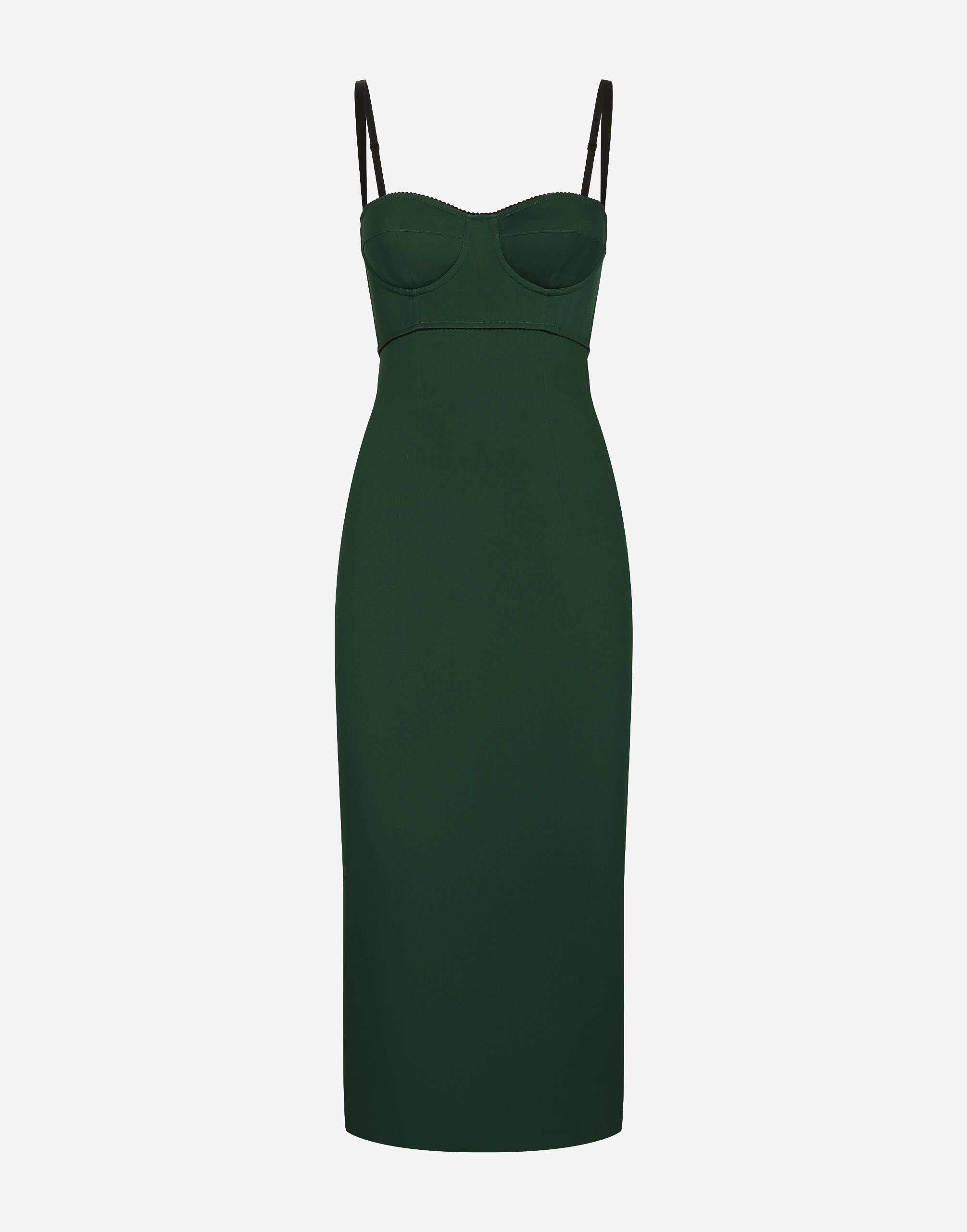 Dolce gabbana green dress discount