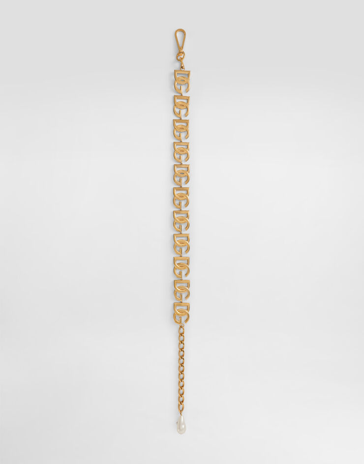 Dolce & Gabbana 多重 DG 徽标链饰腰带 金 WLN6P2W1111