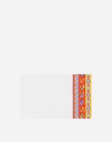 Dolce & Gabbana Set 2 Cotton Sateen Pillowcases Multicolor TCES03TCAKF