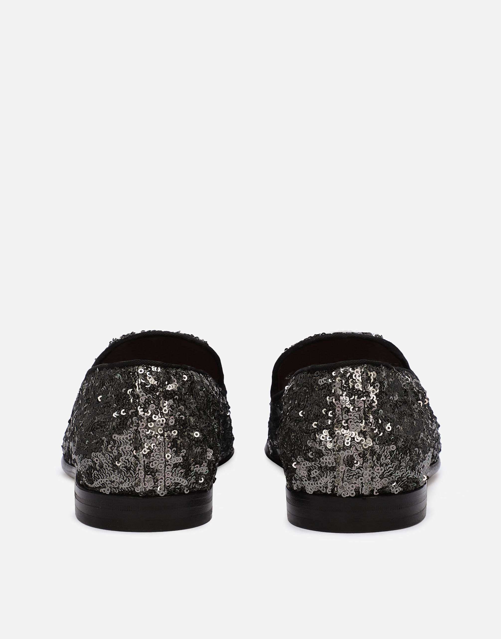 DOLCE & GABBANA 長スホン Satin slingbacks with bow detail in Black for Women