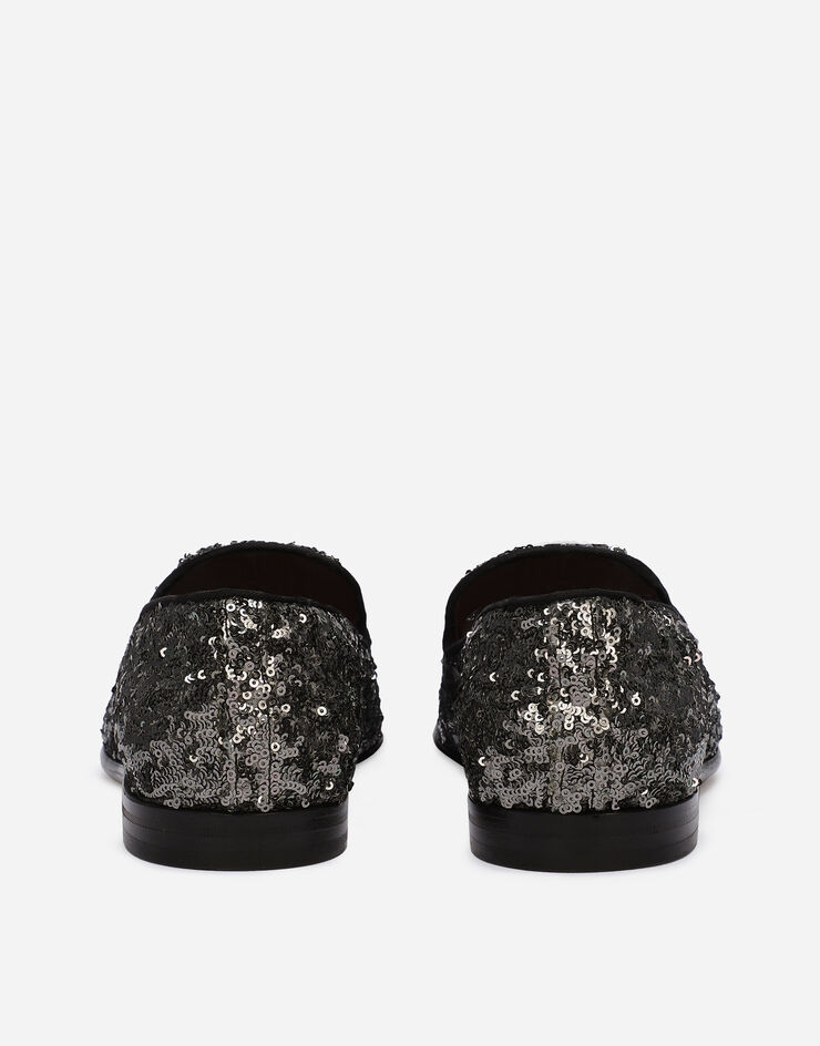 Dolce & Gabbana 亮片便鞋 灰 A50396AN308