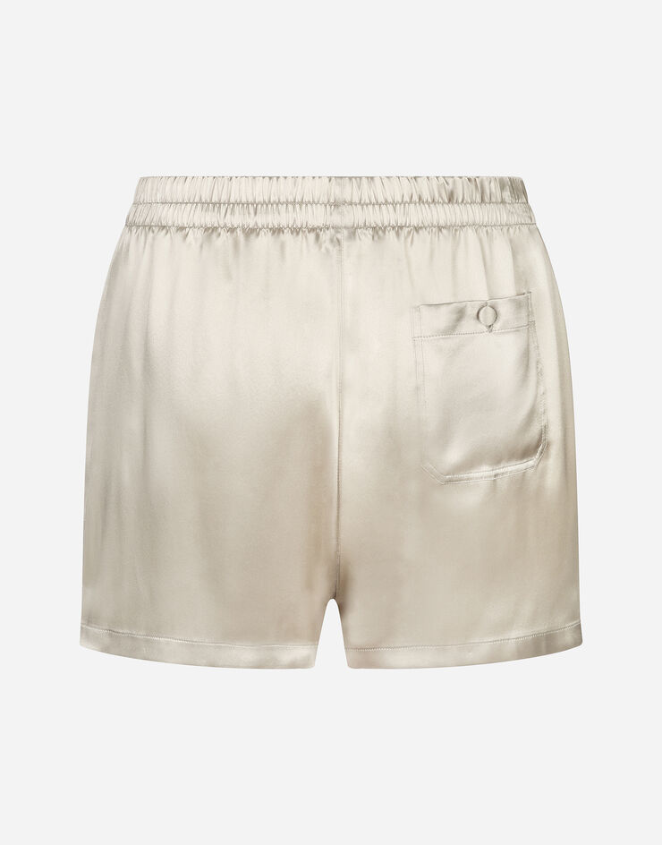 Dolce & Gabbana Silk shorts グリーン M3A27TFU1AU