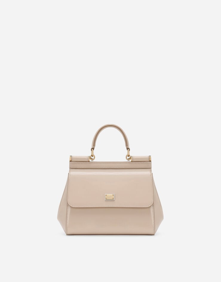 Dolce & Gabbana حقيبة يد سيسيلي متوسطة وردي فاتح BB6003A1037