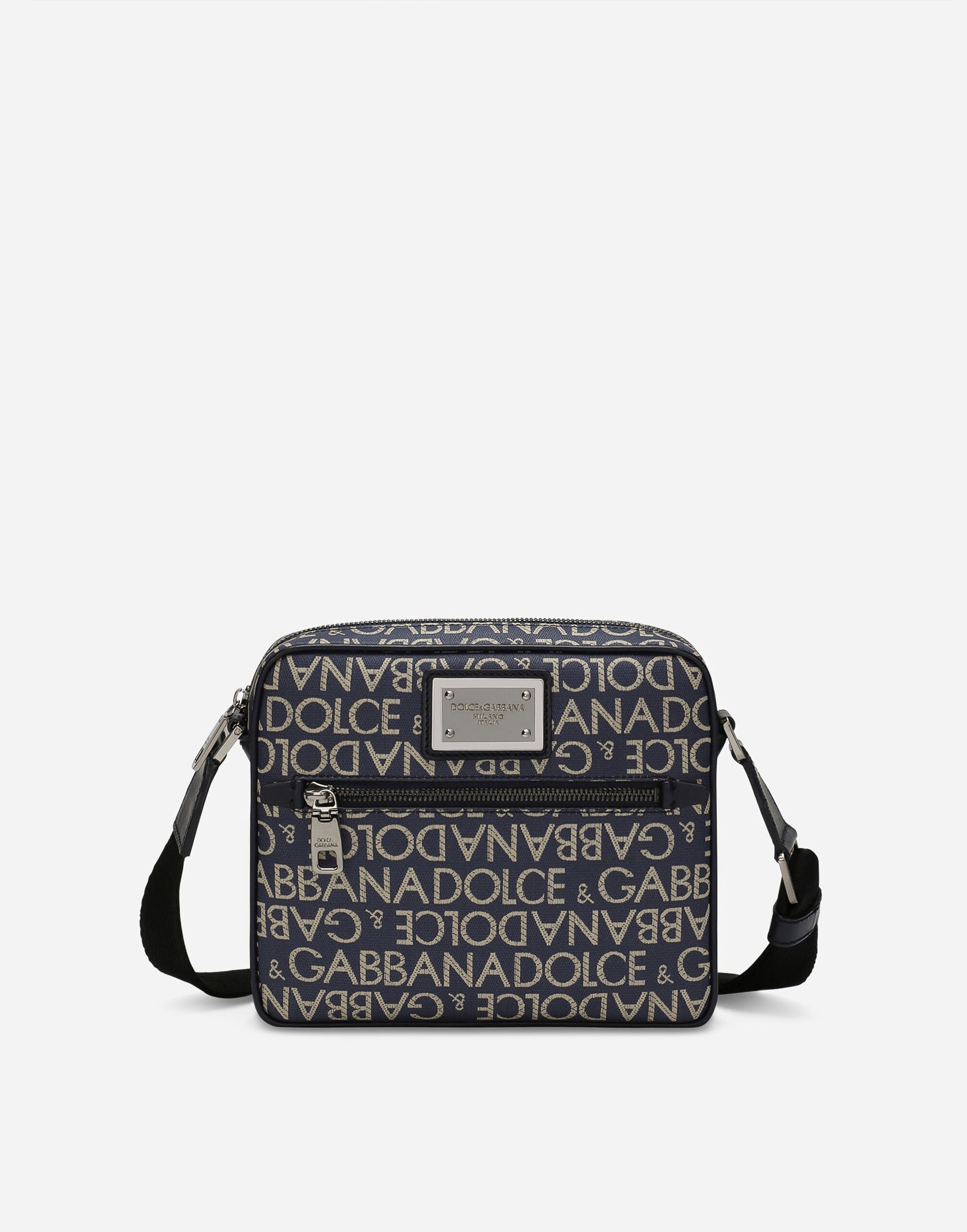 Dolce & Gabbana Coated jacquard crossbody bag Print BM2259AQ061