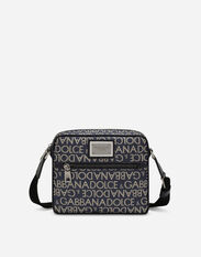 Dolce & Gabbana Coated jacquard crossbody bag Print BM2274AR700
