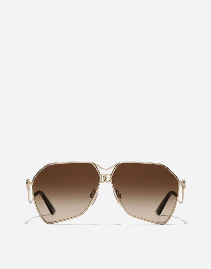 Dolce & Gabbana DG Filo Sunglasses Brown VG2326VM213