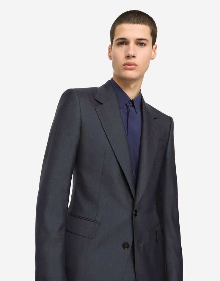 Dolce & Gabbana Wool and cashmere Sicilia-fit suit Azure GKLRMTFU3LJ