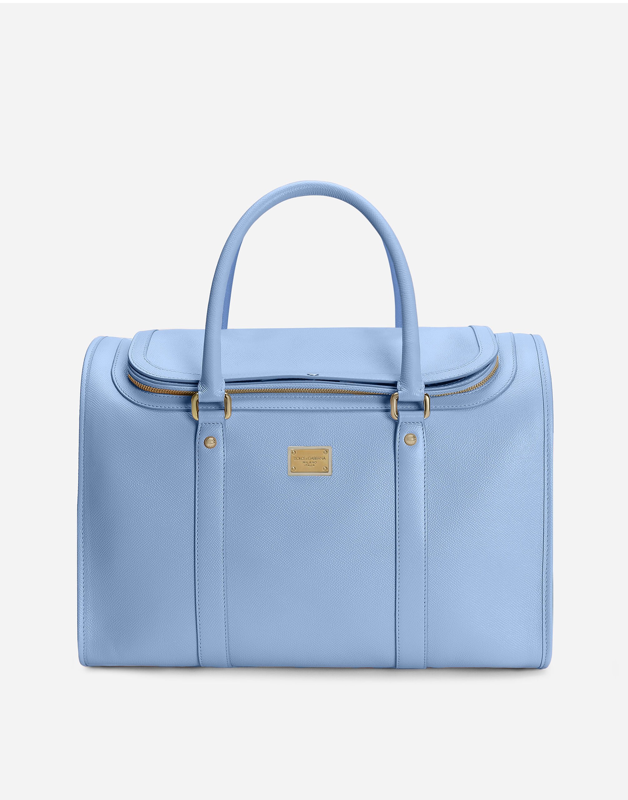Dog carrier in Azure | Dolce&Gabbana® US