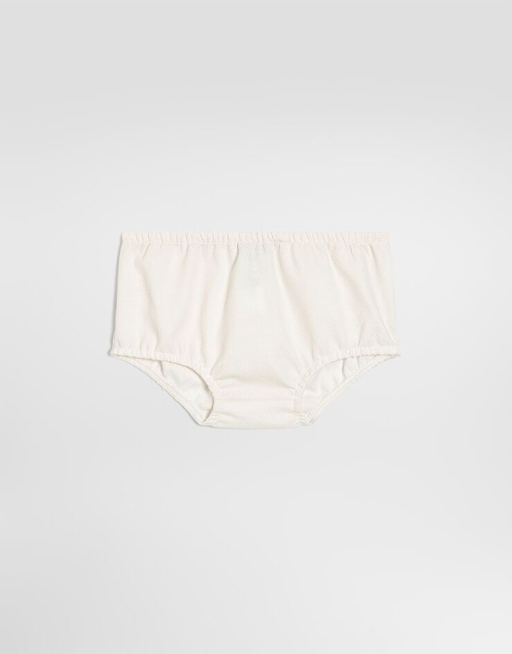 Dolce & Gabbana Piqu� dress with bloomers Dolce & Gabbana Piqu� dress with bloomers L24DU9G7P9D