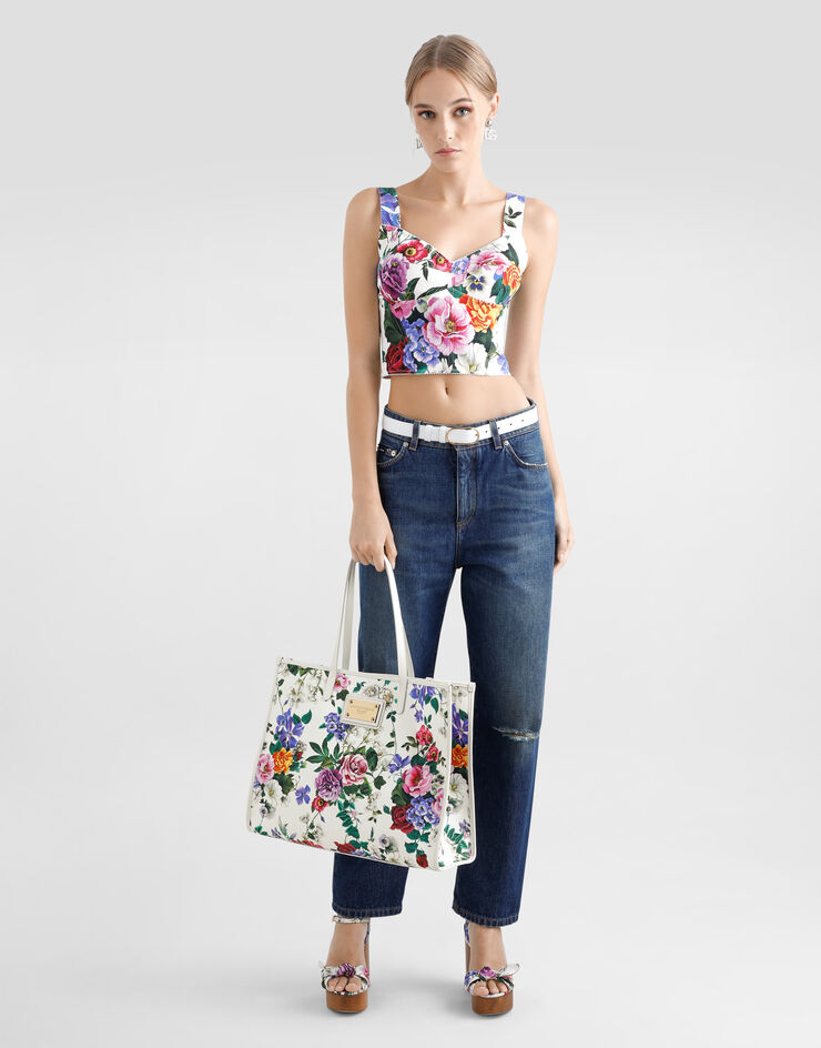 Dolce & Gabbana 라지 쇼퍼백 인쇄 BB2274AI354