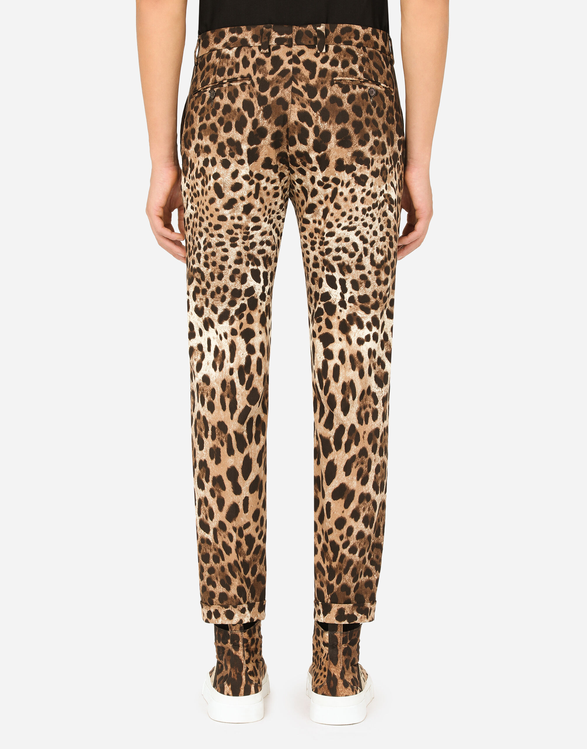 Dolce and sales gabbana leopard pajamas
