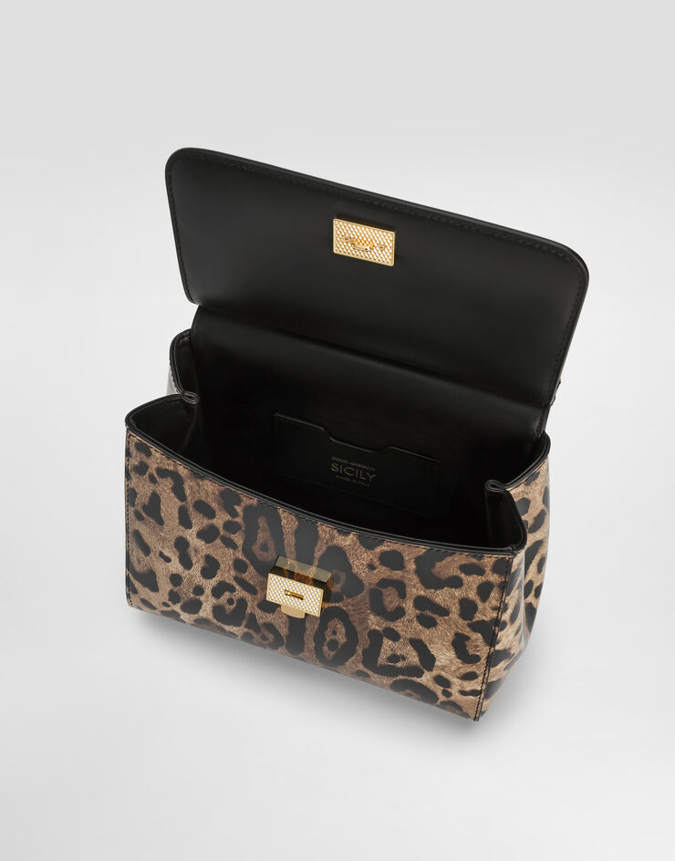 Dolce & Gabbana Sicily 中号手袋 动物纹印花 BB6003BM568