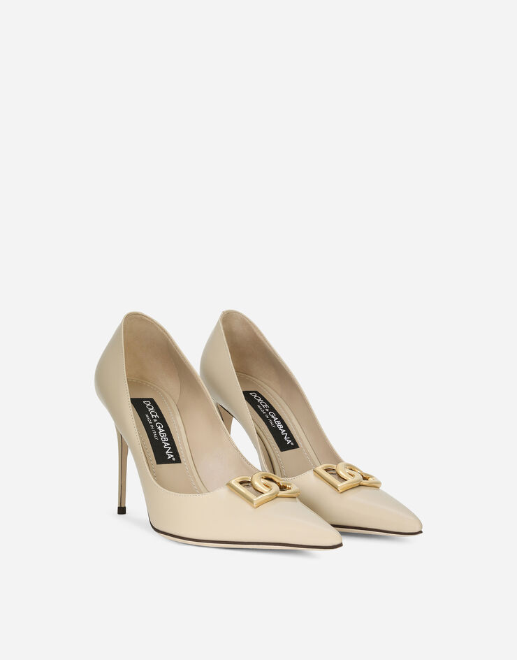 Dolce & Gabbana Calfskin pumps Beige CD1815A1037