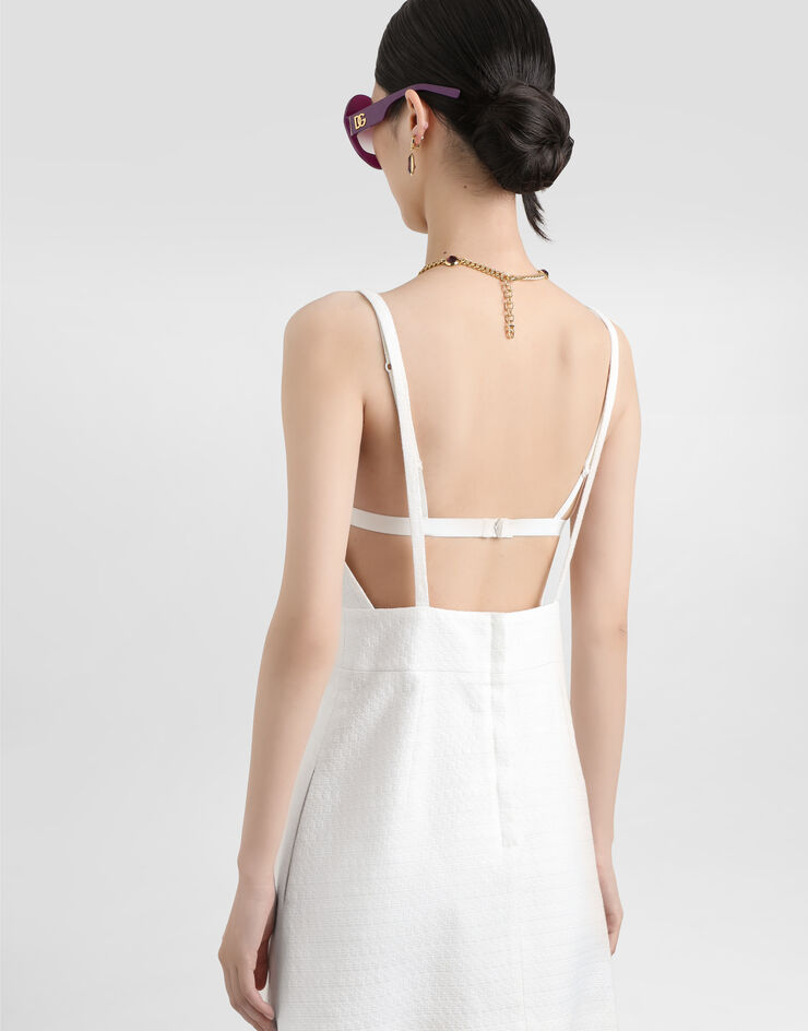Dolce & Gabbana Cotton dress White F6TZOTFU9AU