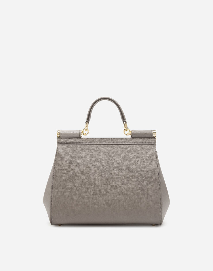 Dolce & Gabbana Henkeltasche Sicily groß Grau BB6002B1001