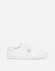 Dolce&Gabbana Saint Tropez calfskin sneakers Grey CS2223AP555