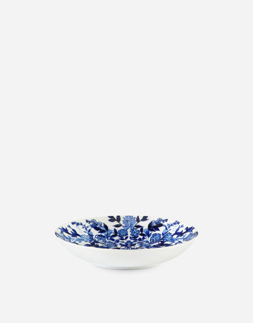 Dolce & Gabbana Set 2 Assiettes Creuses en Porcelaine Multicolore TC0S05TCA88