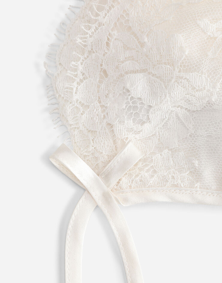 Dolce & Gabbana Capillo de raso Blanco L0EGC0LA086