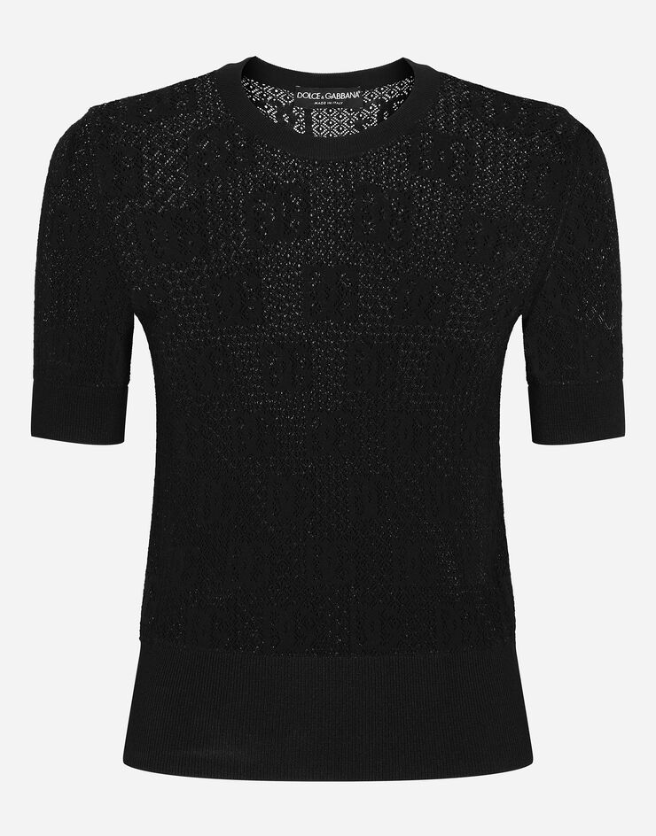 Dolce & Gabbana Pull Girocollo Nero FXD70TJAIEK