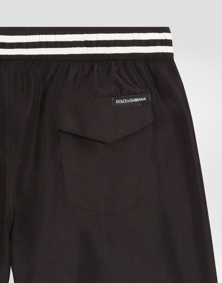 Dolce & Gabbana Medium nylon swim shorts Multicolor L4J850ON0CT