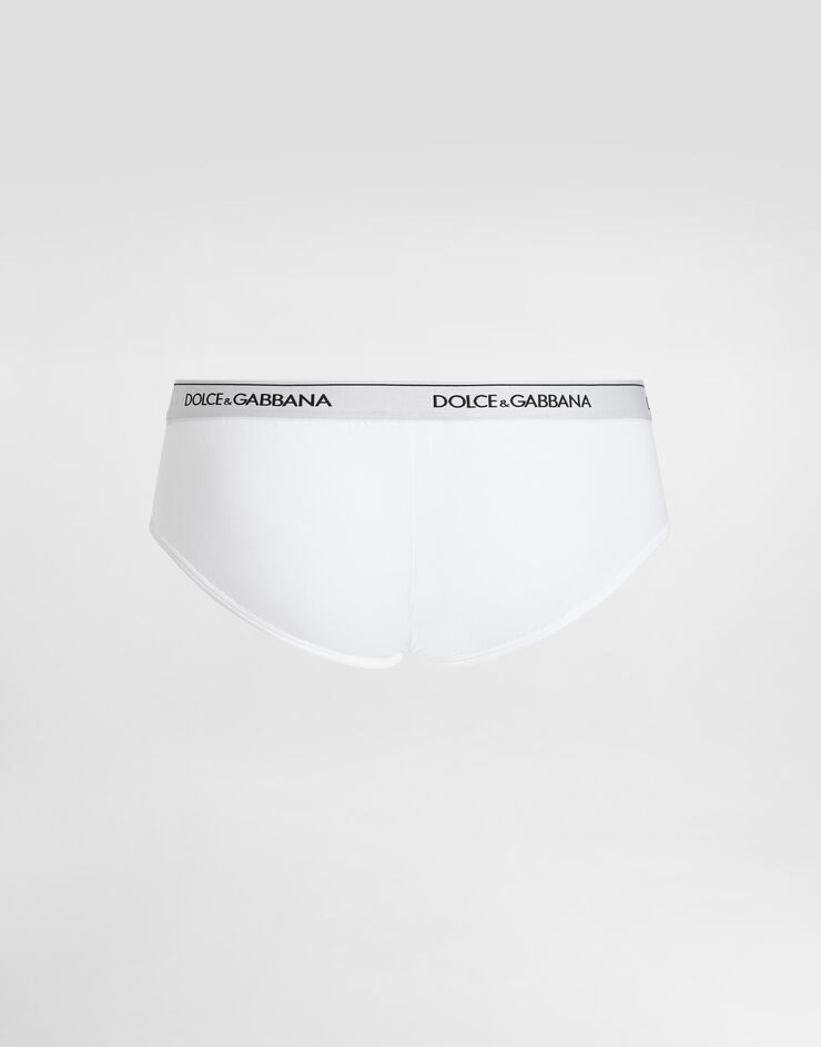 Dolce & Gabbana Paquete de 3 slips regular Brando de punto elástico Multicolor M9D81JONN95