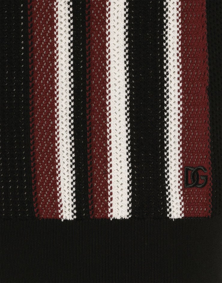 Dolce & Gabbana Cotton polo shirt Dolce & Gabbana Cotton polo shirt Multicolor GXZCFZJBCKJ