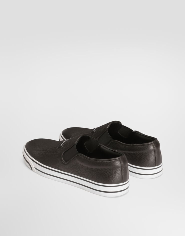 Dolce & Gabbana Dg sailing sneakers in deerskin Dolce & Gabbana Dg sailing sneakers in deerskin Brown CS2428A8034