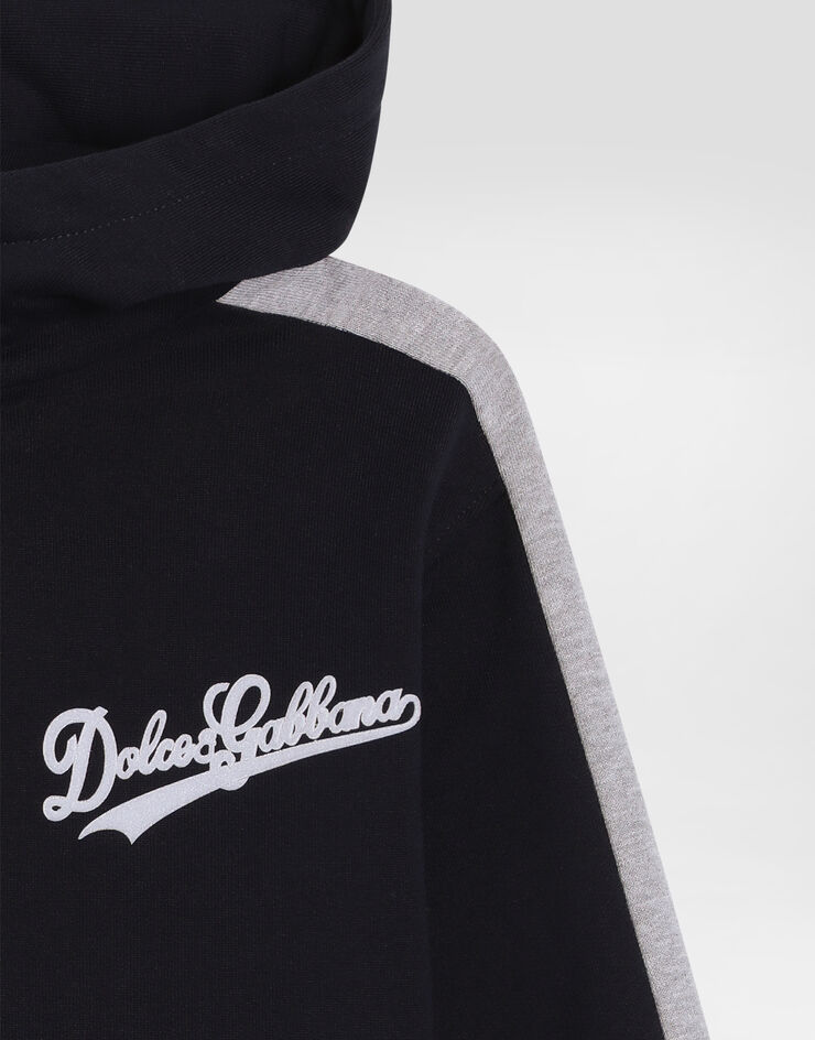 Dolce & Gabbana سويت شيرت من قطن بشعار  L4JWNOG7PWP