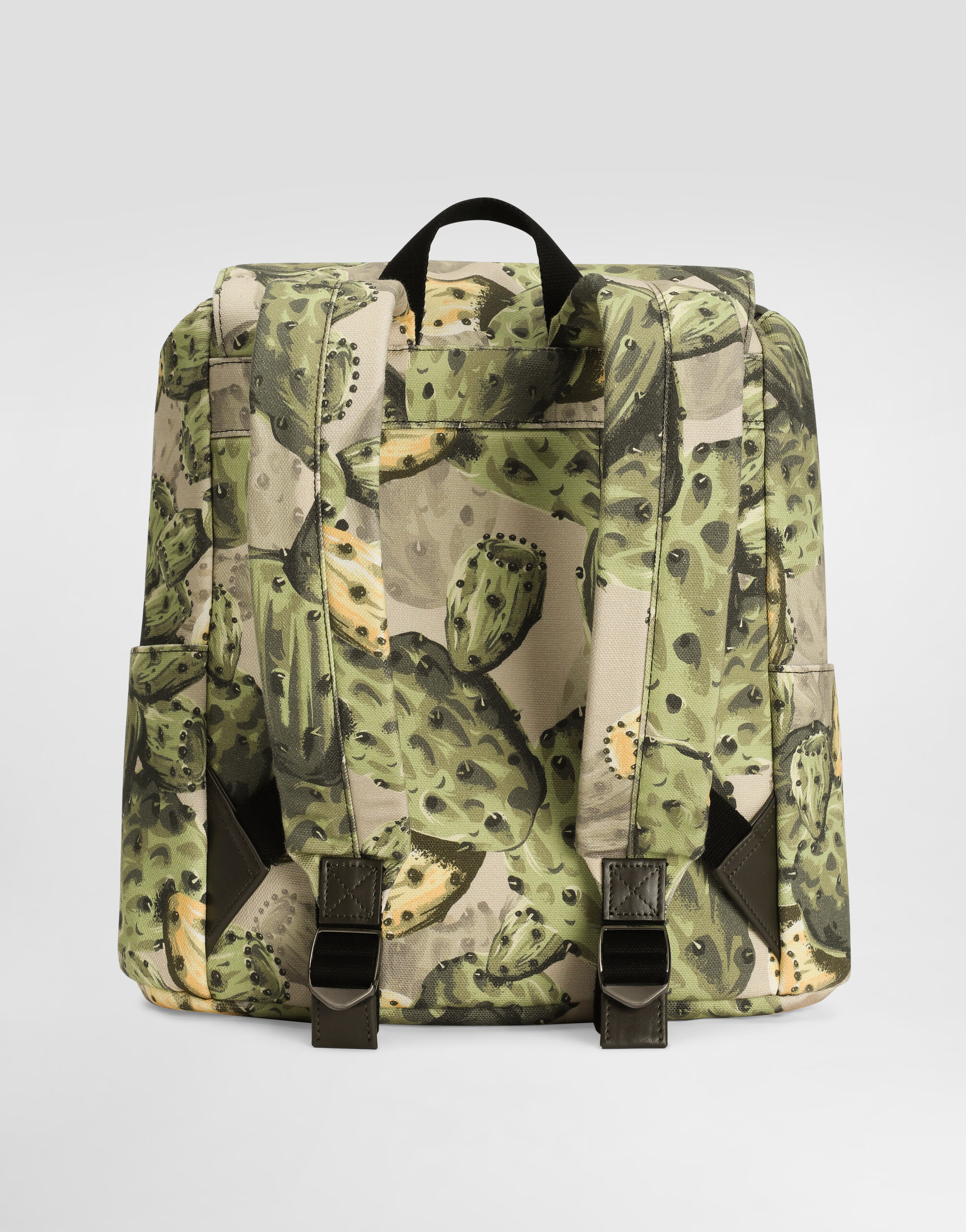 DOLCE&GABBANA　プリントバックパック　ドルガバ Figs-print canvas backpack in Multicolor for Boys | Dolce&Gabbana® US