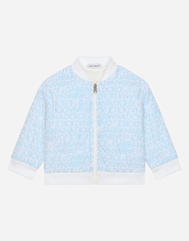 Dolce & Gabbana Kurzjacke mit Logomania-Print Drucken L1JB6OISMFZ