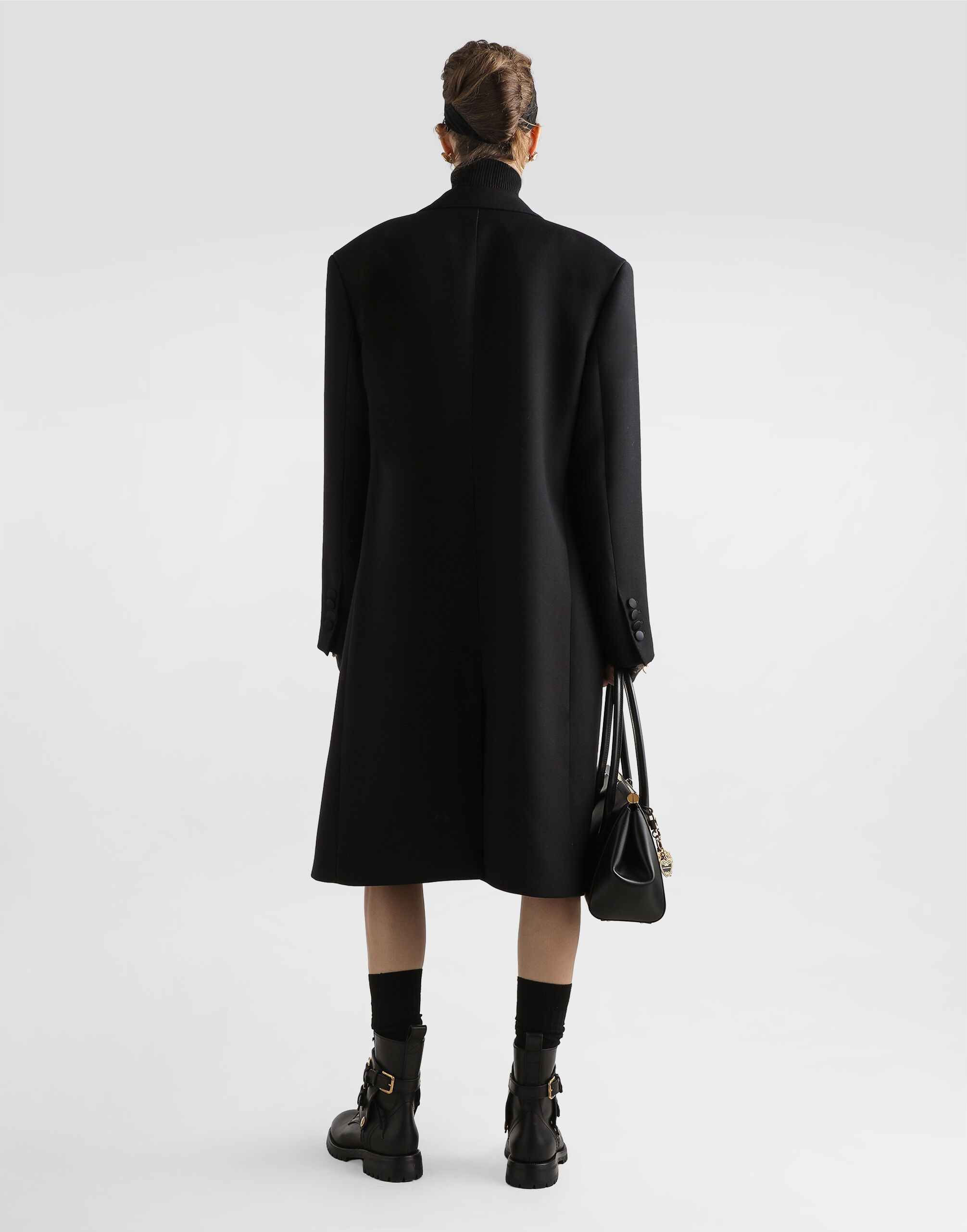Jersey biker shorts in Black for Women | Dolce&Gabbana® US