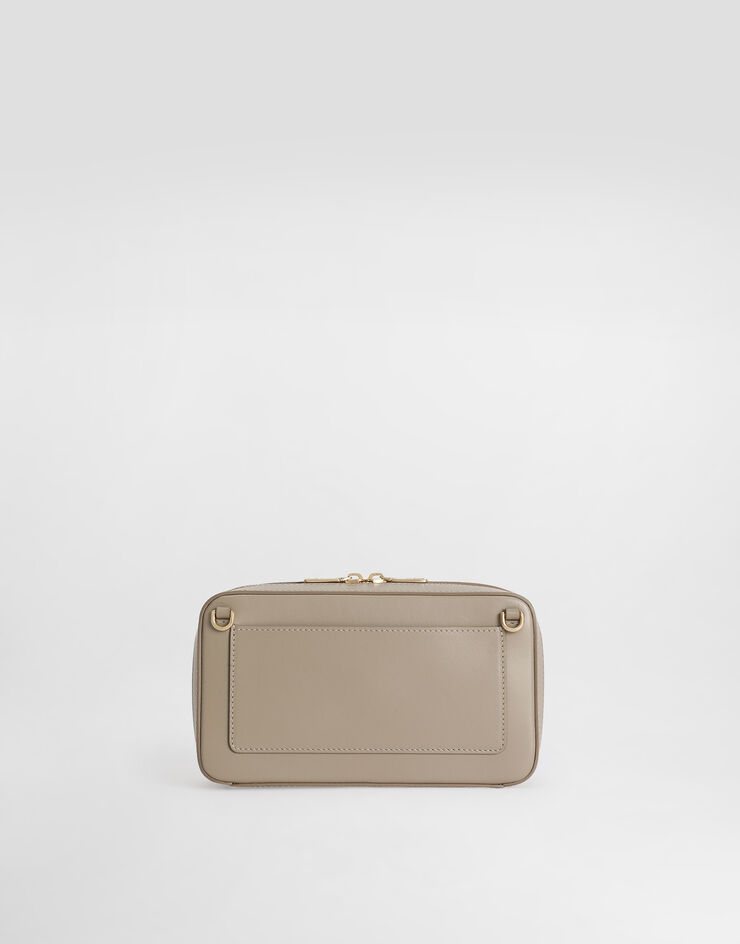 Dolce & Gabbana Small DG Logo camera bag Beige BB7289AW576