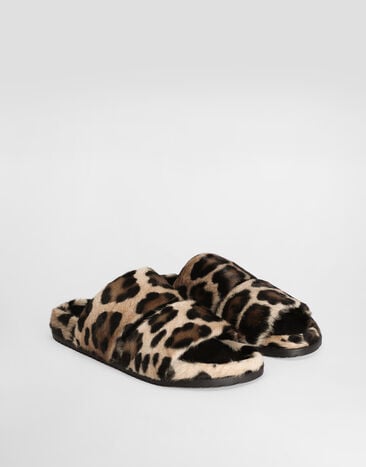 Dolce & Gabbana Leo DG Casual kid goat sandals Multicolor A80574A0087