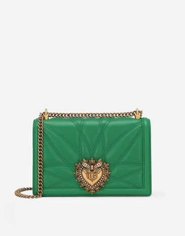 Dolce & Gabbana Bolso de hombro Devotion grande Verde BB7100AW437