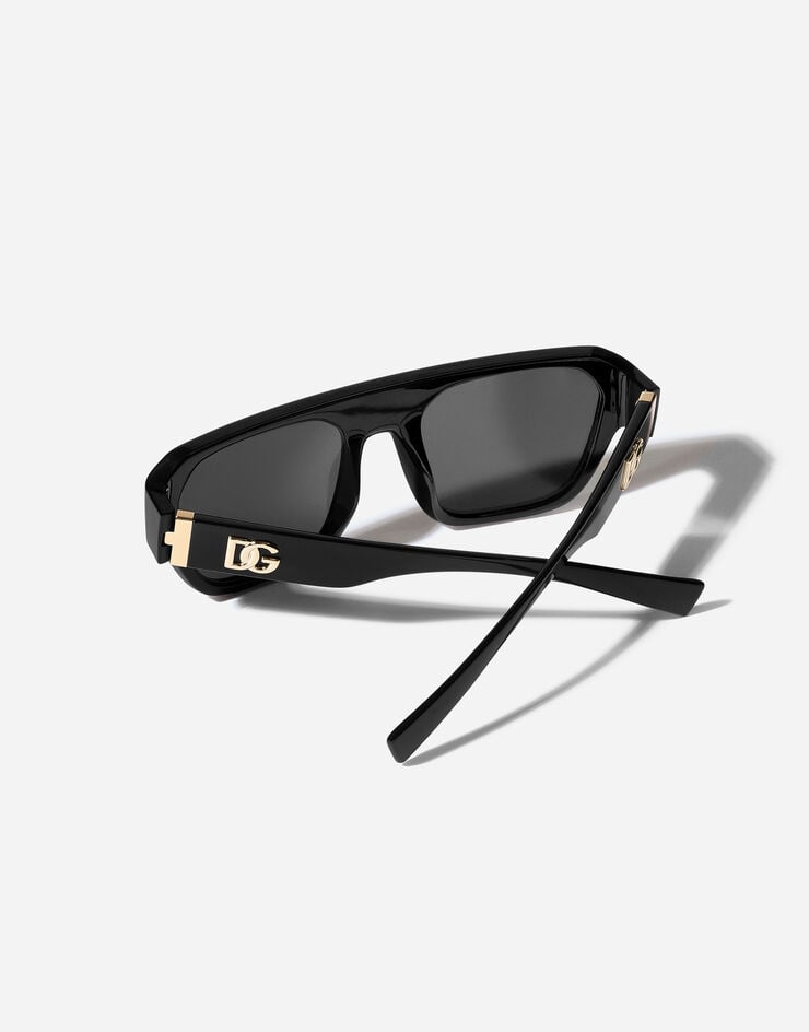Dolce & Gabbana DG Crossed Sunglasses Dolce & Gabbana DG Crossed Sunglasses Black VG6206VN187