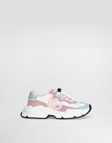 Dolce & Gabbana Nylon mesh Daymaster sneakers with DG logo Multicolor D11242AU402