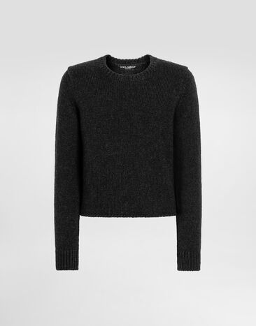 Dolce & Gabbana Wool blend pullover Grey GXX69TJFMFQ