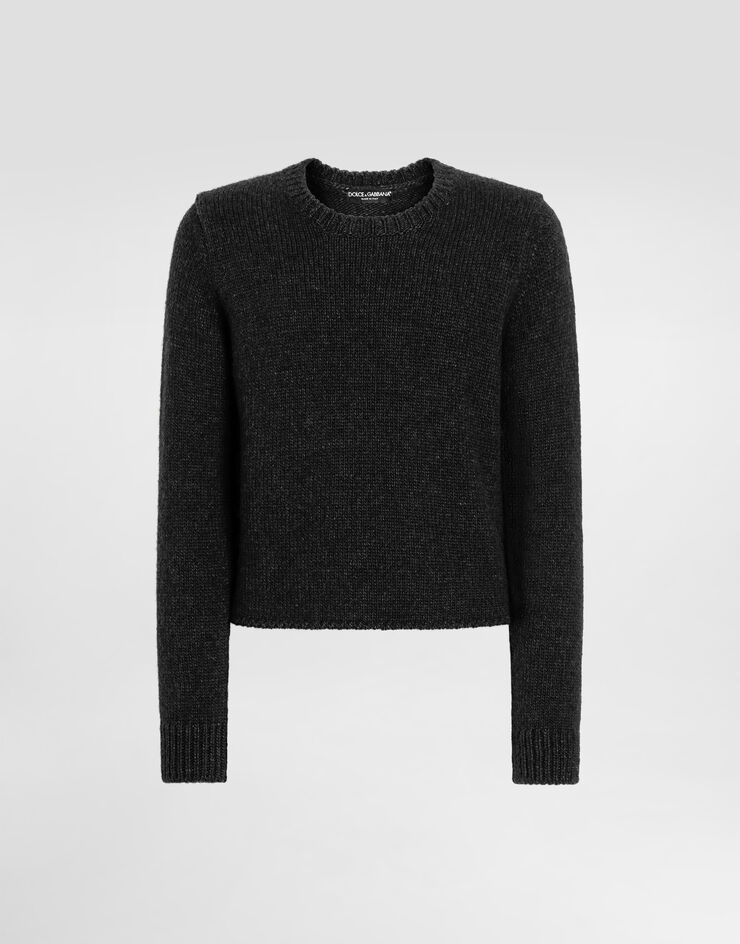 Dolce & Gabbana Wool blend pullover Grey GXX69TJFMFQ