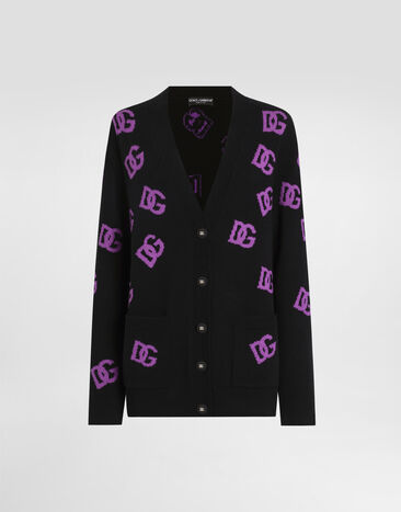 Dolce & Gabbana Wool cardigan Multicolor FXJ36TJCVYX