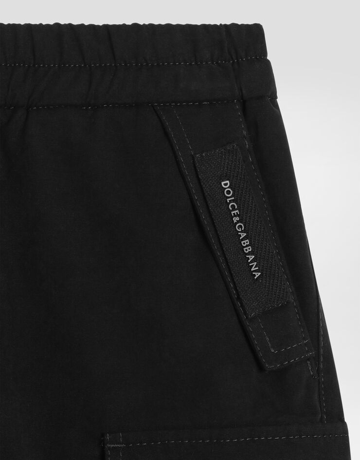 Dolce & Gabbana Gabardine bermuda shorts Black L44Q08FUFJH