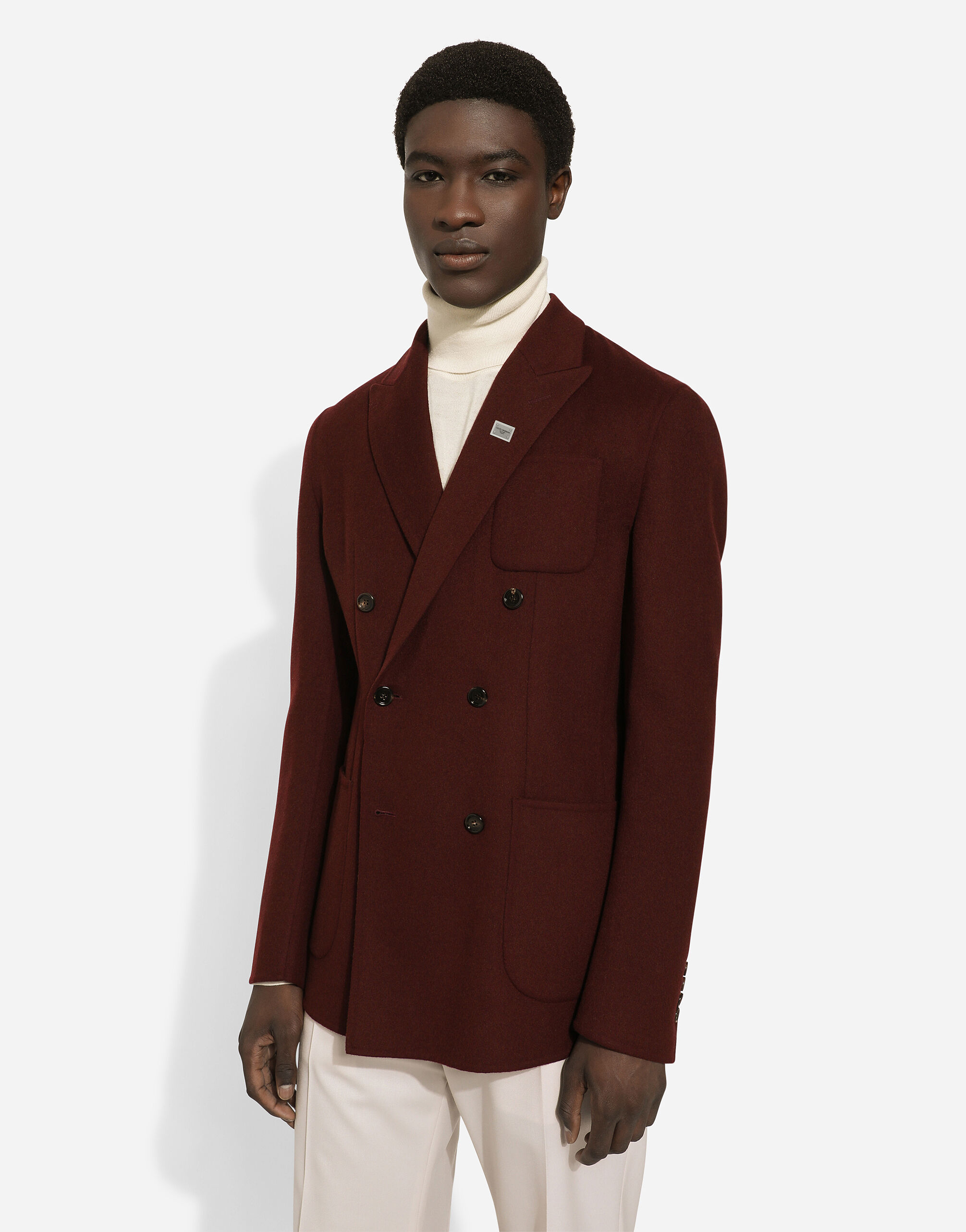 シルバーのメンズ ピンブローチ ロゴプレート | Dolce&Gabbana®