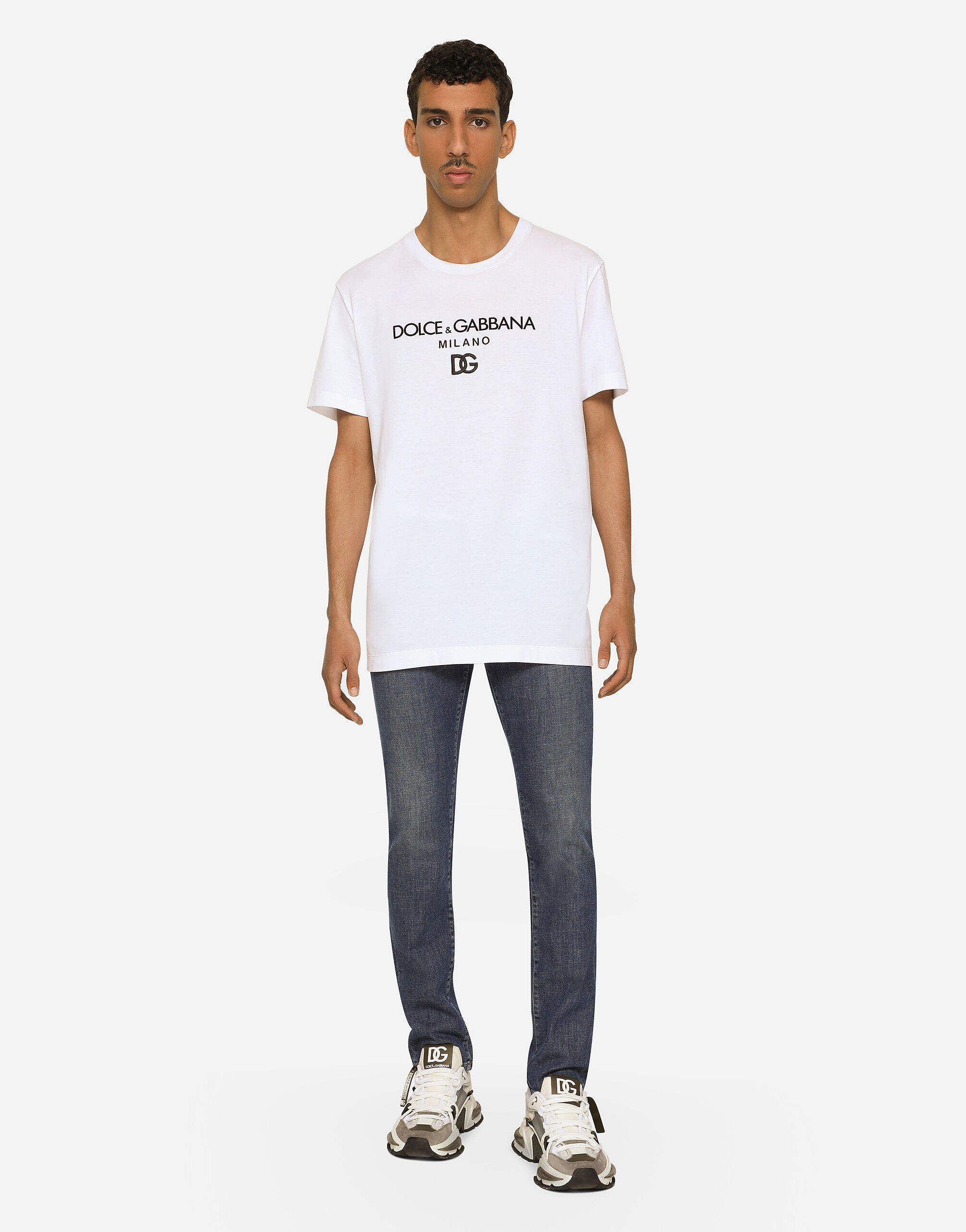 Dolce gabbana outlet white jeans