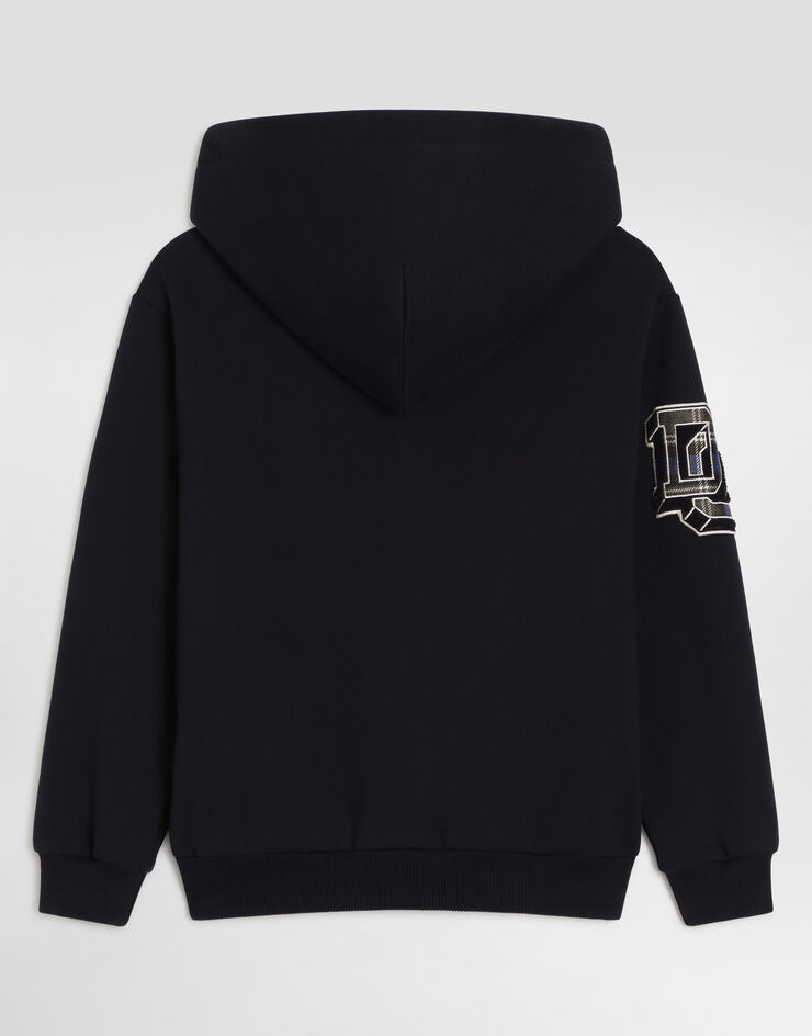 Dolce & Gabbana Sudadera en algodón con parche  L4JWNXG7P8E