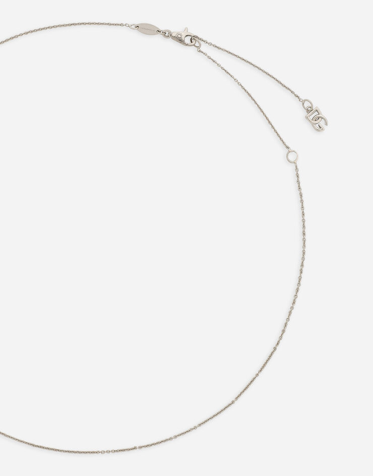 Dolce & Gabbana Catena rolò in oro bianco 18Kt Bianco WANR4GWOB01